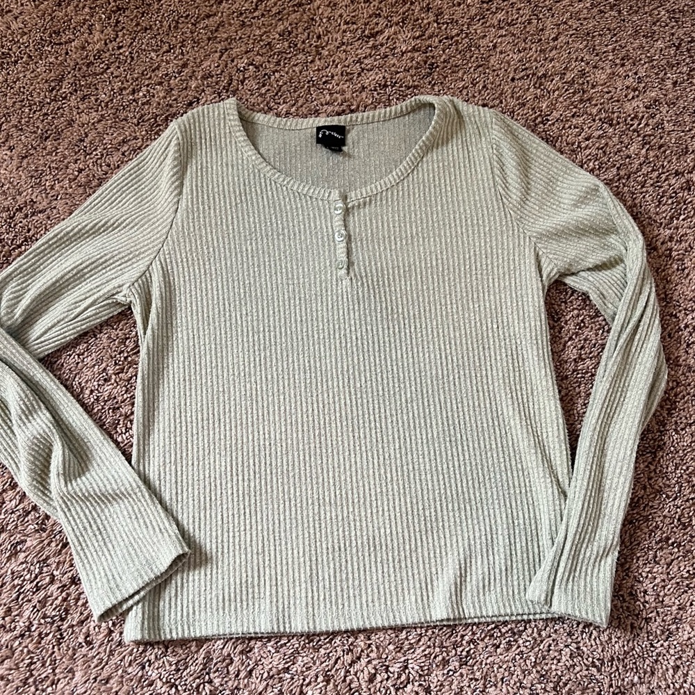 Girls Henley long sleeve